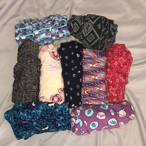 Assorted LuLaRoe leggings
